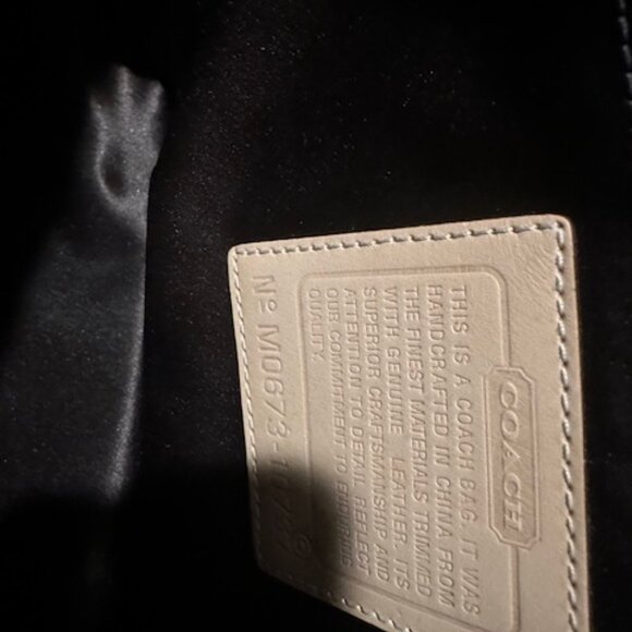 Coach Legacy Boho Leather & Canvas Tote - Picture 7 of 9